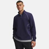 Under Armour Drive 1/4 Zip Golf Top - Navy/Grey - XL image