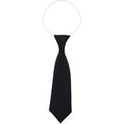 Plain Navy Elastic School Tie image