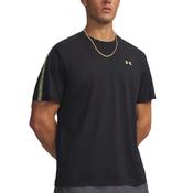 Under Armour Tech Taping Short Sleeve T-Shirt - Black/Green - S image