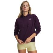Under Armour Women's Sport Terry Hoodie - Purple/White - L image