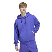 adidas Mens Essentials Feelcozy Hoodie - Purple/Black - L image