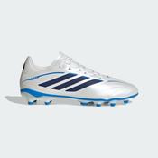 adidas Copa Pure IV League FG Kids Football Boots - White/Blue - 5.5 image