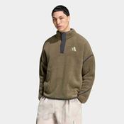adidas Mens Terrex Fleece Pullover - Olive - L image