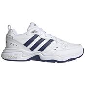 adidas Mens Strutter Trainers - White/Blue/Silver - 9 image