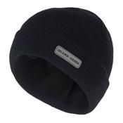 Island Green Men's Knitted Beanie - Black image