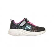 Skechers Girls Bounder Pro - Aqua Twirl - Black/Multi - 10K image