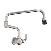 Wall Mount Hinged Pot Filler Tap - Stainless Steel image