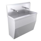 1200mm Floor Standing Wash Trough, Sensor Operated