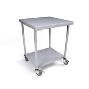 700 x 700mm Mobile Stainless Steel Table image