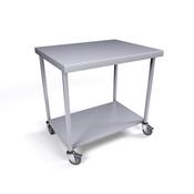 900 x 700mm Mobile Stainless Steel Table