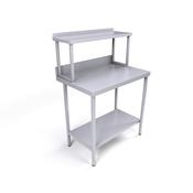 900 x 600mm Stainless Steel Wall Table &amp; Gantry