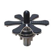 Glass Rinser Fountain With Rotating Spray