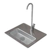 Counter Inset Stainless Steel Bottle Filling Station 