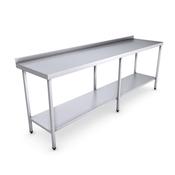 Stainless Steel Catering Prep Table - 2400 x 600mm image