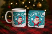 Santa Says 6 7 Mug Set - Config image