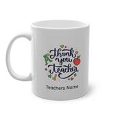 Personlised Teachers Mug - v1 - Config image