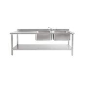 DBLD1800 Large Double Sinks Left Drainer image