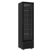 FREEZER DISPLAY 1 GLASS DOOR BLACK 221L image