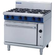 Blue Seal 6 Burner Gas Oven Range 900mm G506D