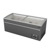 Supermarket Chest Freezer Grey 2100 Automatic Defrost