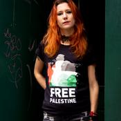 Free Palestine T-shirt (Black)(No medium available)) image