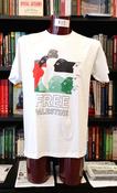 Free Palestine T-shirt (White) image