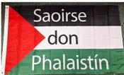 Saoirse don Phalaistín - Palestine flag image