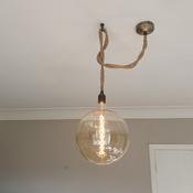 Giant single globe pendant (20cm)