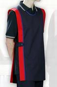 Tabard with contrast panels