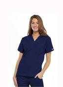 Lady Fit Scrub Set Navy image
