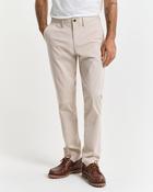 Gant Slim Fit Twill Chinos-Putty image