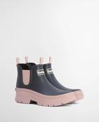Barbour Ladies Nimbus Welly - Dusky Grey/ Gardenia Pink
