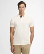 Barbour Tartan Pique Polo - Whisper White