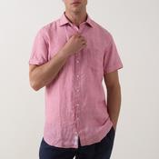 Rodd &amp;amp; Gunn Palm Beach Linen Shirt-Orchid image