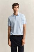Gant  Regular Fit Two Tone S/S Polo- Sky Blue image