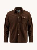 A Fish Named Fred Overshirt Rib - Chocolate Brown image