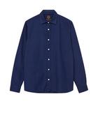 Mos Mosh Marco Oxford Indigo Shirt - Indigo Navy image