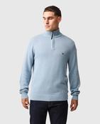 Rodd &amp;amp; Gunn Merrick Bay Half Zip Sweater-Glacier image