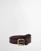 Barbour Esk Leather Belt - Brown image