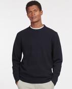 Barbour Essential Patch Crew Neck Sweater - Navy image