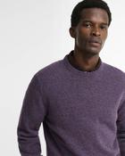 Barbour Essential Patch Crew Neck Sweater - Grape image