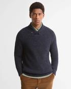 Barbour Essential Shawl Neck Sweater - Navy