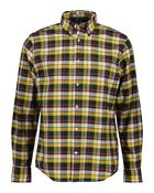 Gant Regular Fit Archive Oxford Check Shirt - Dark Emerald
