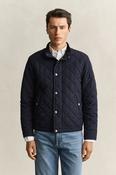 Gant Classic Quilted Jacket - Evening Blue