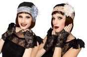 1920'S Lace Hat &amp; Gloves