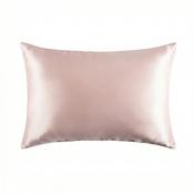 Mulberry Silk Pillowcase with Hidden Zipper Standard Size Baby Pink - Cosy Life Ireland