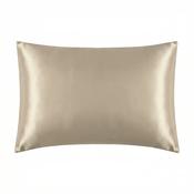 Mulberry Silk Pillowcase with Hidden Zipper Standard Size Beige image