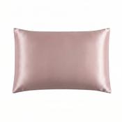 Mulberry Silk Pillowcase with Hidden Zipper Standard Size Rose Pink image
