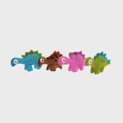 Handmade Wool Felt Stegosauria Dinosaurs Ornaments Assorted