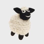 Handmade Wool Felt Valais Blacknose Sheep Ornament
